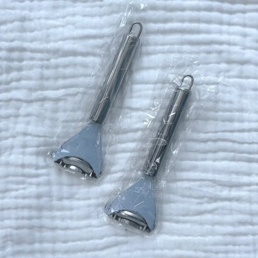 2 Pack‎ Stainless Steel Corn Kernel Stripper Peeler Kitchen Tool Silver